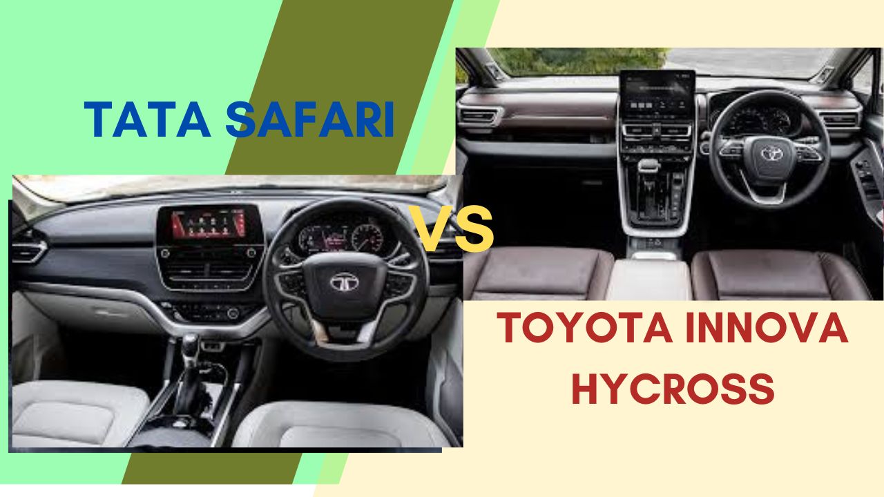 Tata Safari Vs Toyota Innova Hycross